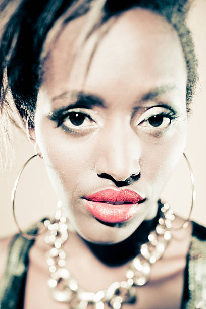 istock Beautiful Black Woman Looking at Camera with Confidence 171158449