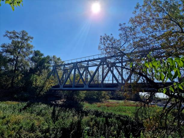 istock fragment of an iron bridge in Ukraine 1711586381