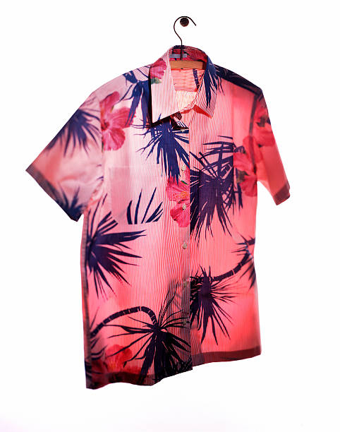 camicia hawaiana - camicia hawaiana foto e immagini stock