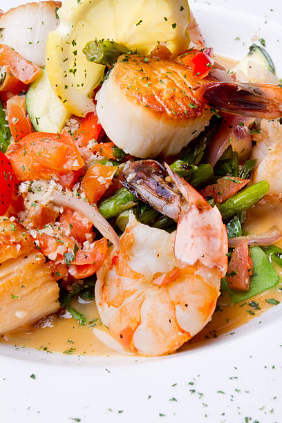 istock Seafood Scampi and White Wine 171159041