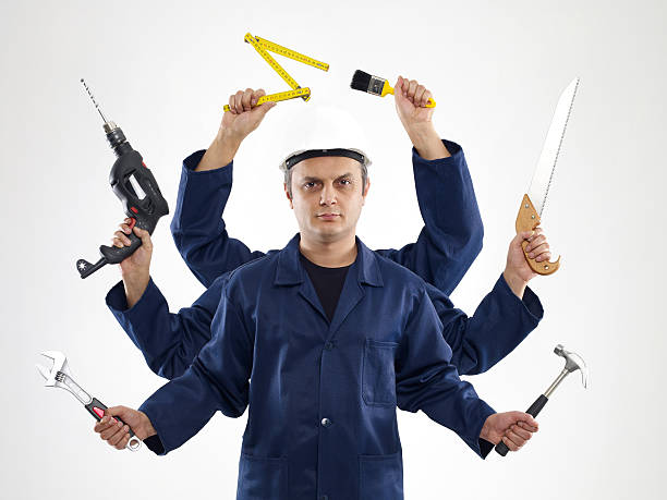istock Handyman With Six Arms (Digital Composite) 171159153