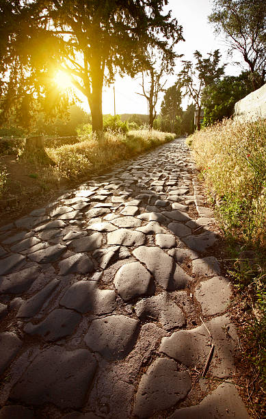 istock The Appian way in Rome 171159226