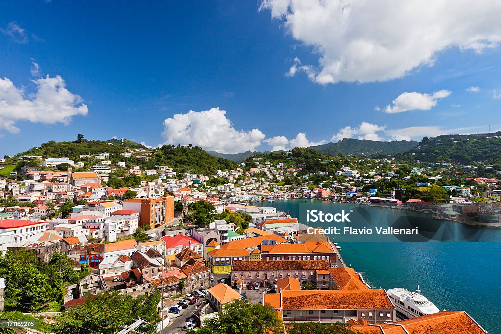 St. George's, Grenada W.I. - Lizenzfrei Insel Grenada Stock-Foto