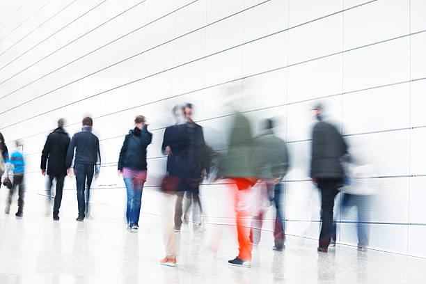 istock Commuter Stream in Motion Indoors 171159296
