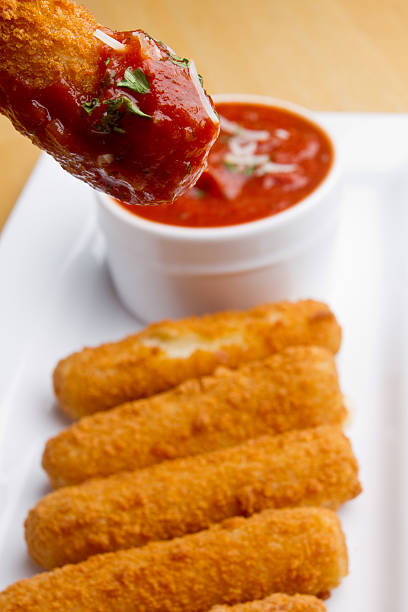 istock Fried Mozzarella Cheese Sticks and Marinara 171159481