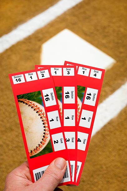 istock Three Baseball Tickets with home plate in background 171159495