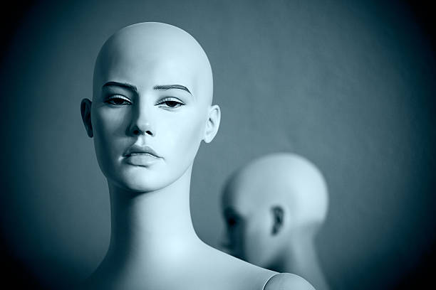 Mannequins Heads stock photo
