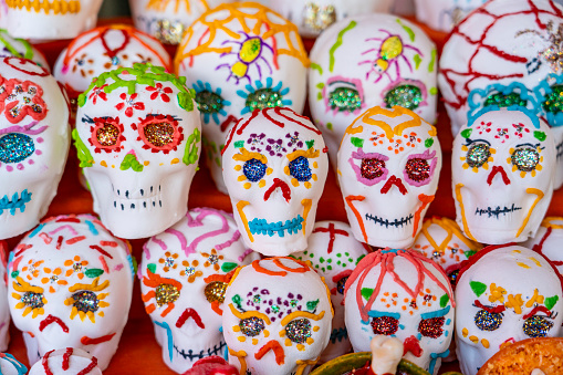 Day of the Dead candies from Patzcuaro, Michoacan, Mexico