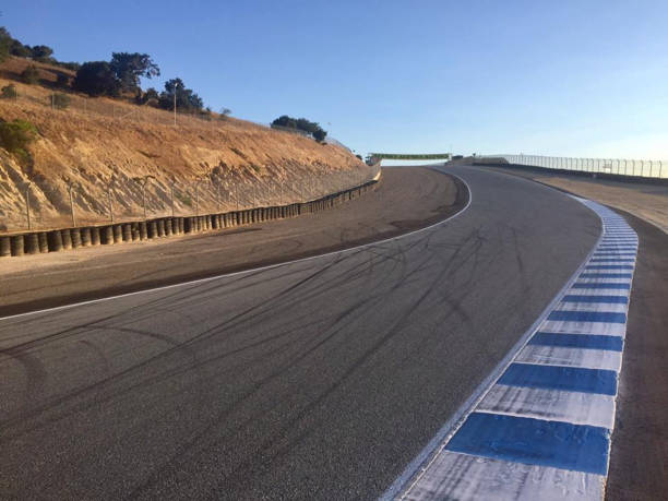 istock Race track with many tire tracks. 1711699408