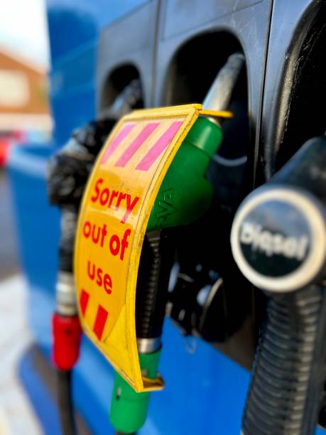 istock Close up of a petrol pump 1711710875
