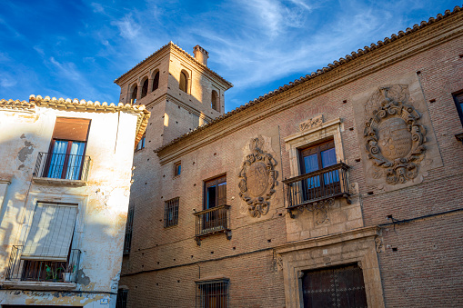 16th century palace of the Marquis of Villalegre de Guadix, Granada, Andalusia, Spain