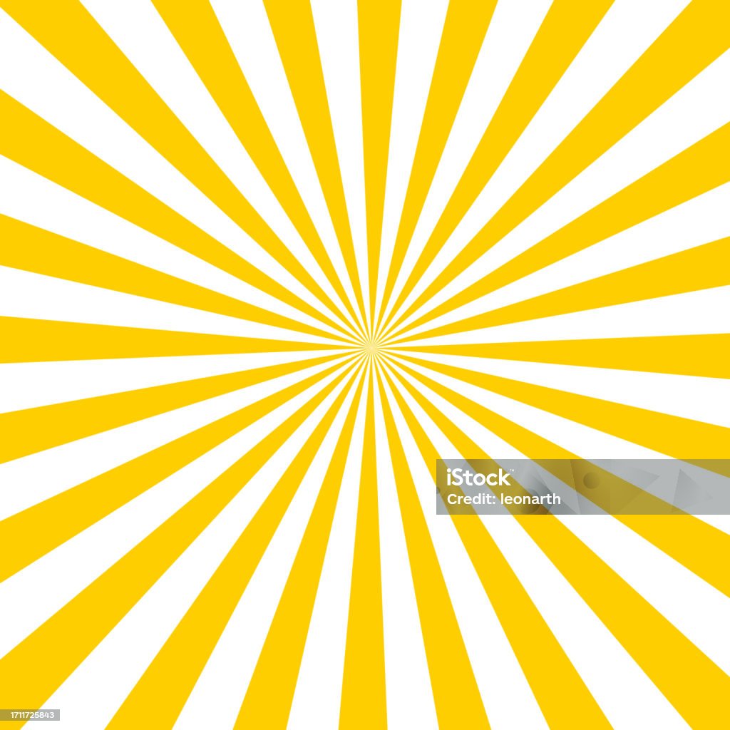 Yellow Abstract Light Rays Sunny Light Rays From Sky Sunbeam Yellow Background Stock Illustration ...