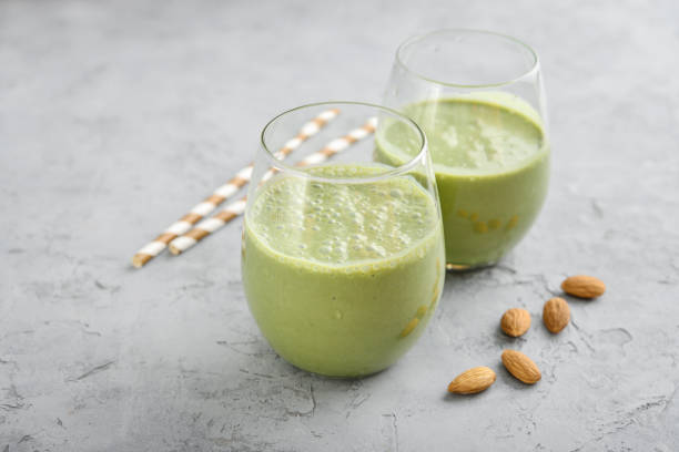 istock Green smoothie with spinach and avocado 1711731843