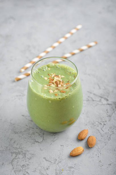 istock Green smoothie with spinach and avocado 1711731881