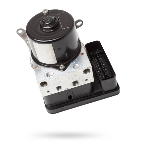istock Brake fluid pump control unit for distributing braking force to different wheels during operation of the stabilization system and the vehicle's ABS. Supported auto parts catalog. 1711738608