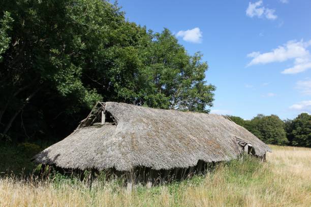 istock Iron age house in Moesgaard, Denmark 1711795188