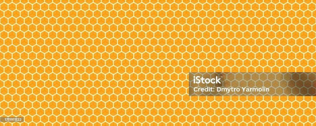 Honey Geometry Pattern Honeycomb Pattern Honey Background With Hexagon Geometry Stock ...