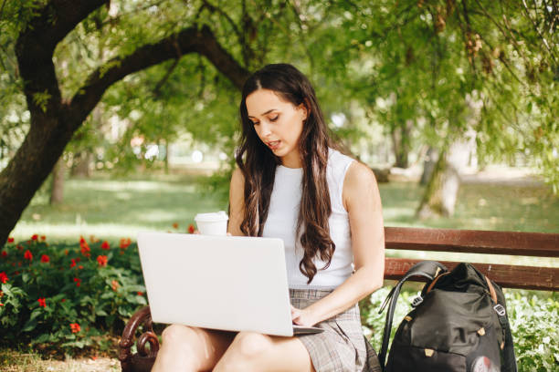 istock Freelancer woman working stock photo 1711919204