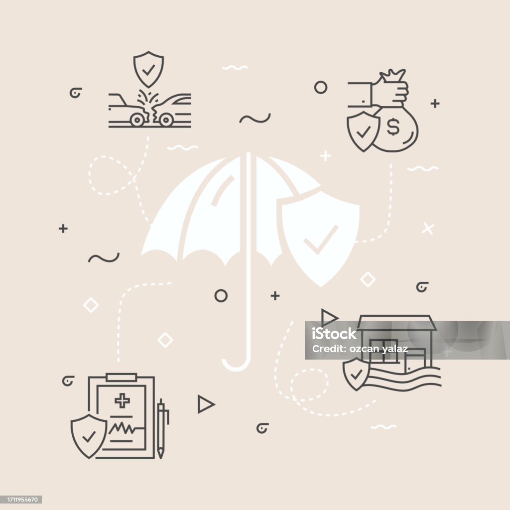 Modernization Insurance Vector Insurance Related Vector Banner Design Concept Global Multisphere ...