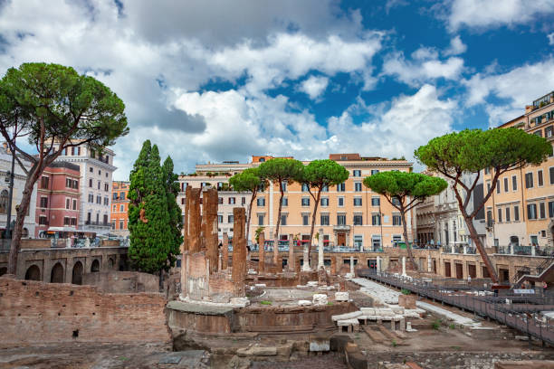 istock Largo di Torre Argentina is a square in Rome 1712011665