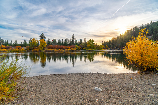 Spokane Valley is a city in Spokane County, Washington, United States, and the largest suburb of Spokane. It is located east of Spokane, west of Coeur d'Alene, Idaho, and surrounds the city of Millwood on three sides.
