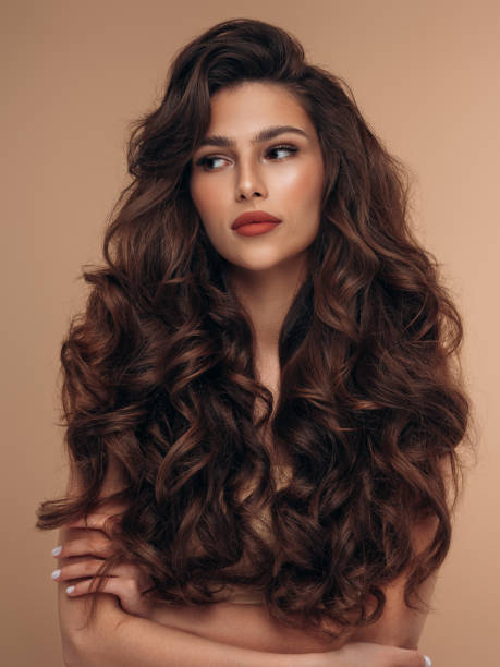 istock Beautiful woman on light background 1712021423