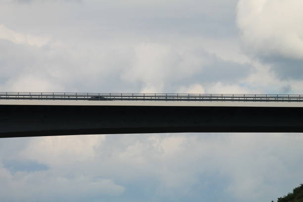 istock Bridge in Kiel canal Germany 1712035159