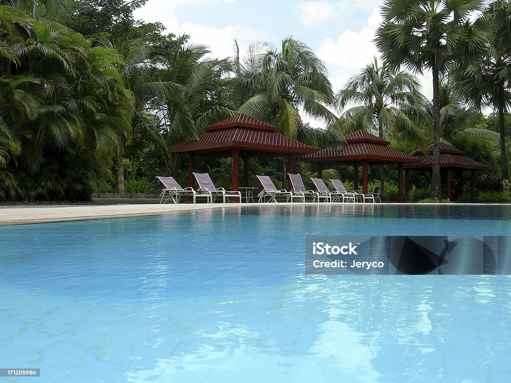 Swimming Pool 01 Hotel swimming pool in Yangoon (Myanmar) Installing Stock Photo
