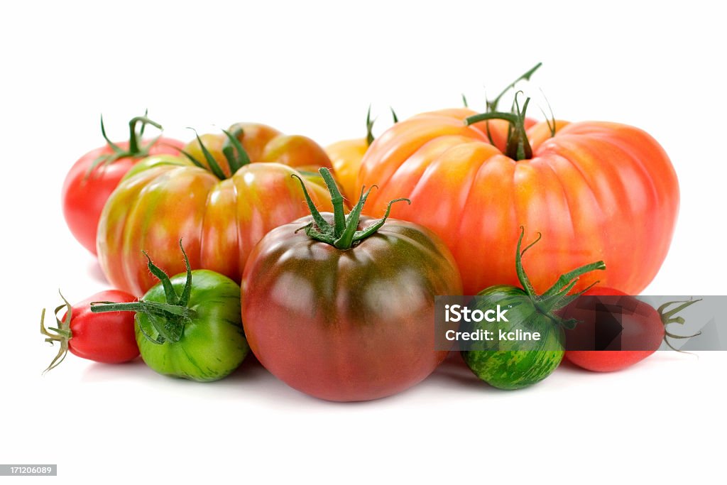 Tomates Heirloom - Foto de stock de Tomate Heirloom royalty-free