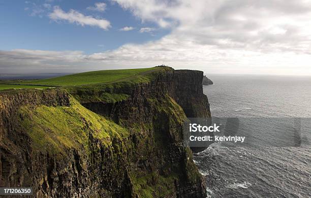 Cliffs Of Moher En Irlanda Condado De Clare Irlanda Foto de stock y más banco de imágenes de Acantilados de Moher