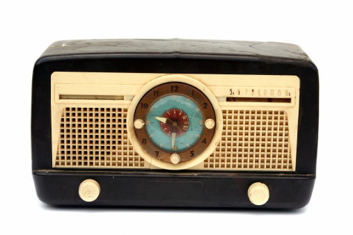 Retro Radio and Clock