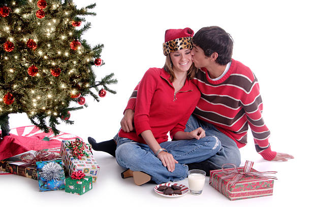istock Bliss and Daniel: Kiss on the cheek. 171207401