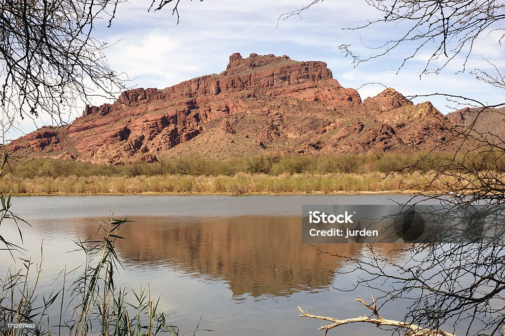 Roccia rossa Arizona - Foto stock royalty-free di Acqua