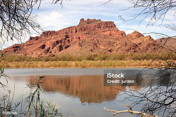 Roccia Rossa Arizona - Fotografie stock e altre immagini di Acqua - Acqua, Albero, Angolo - Forma