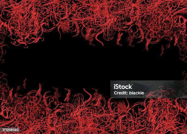 Abstract Crimson Chrome Swirl Stock Photo - Download Image Now - Abstract, Backgrounds, Bad Condition
