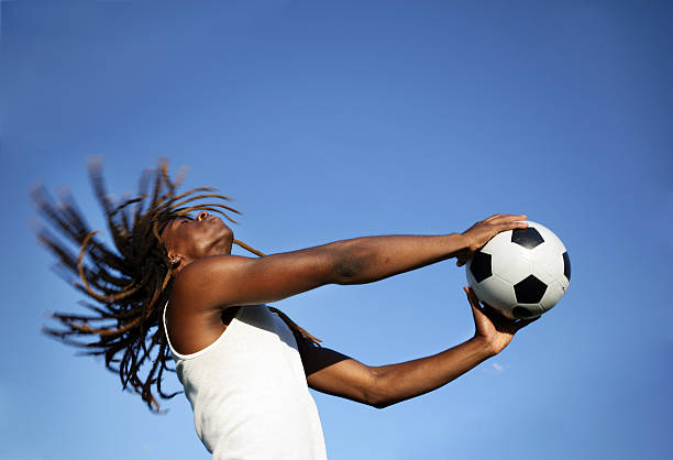 istock Catching the soccerball 171208831