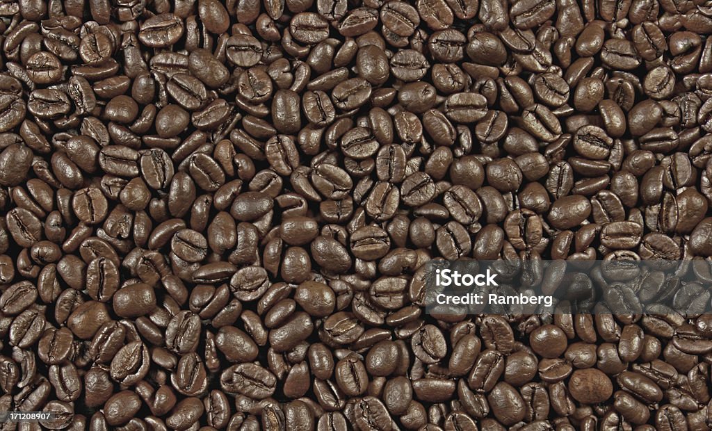 SEAMLESS textura de granos de café - Foto de stock de Alimento libre de derechos