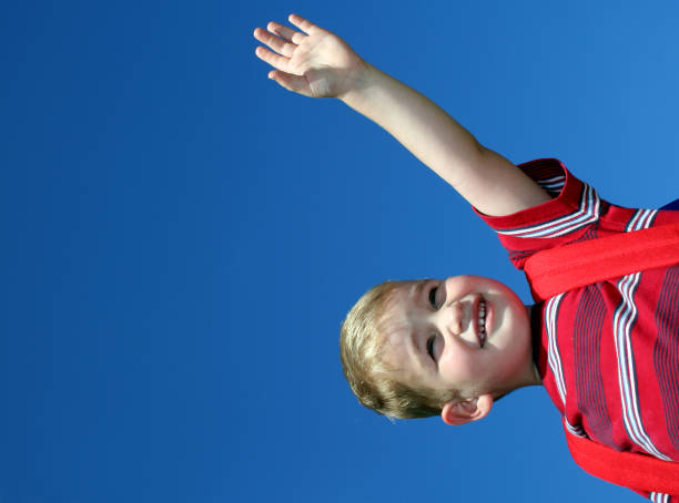 istock Hand up in the air on a bright day 171209306