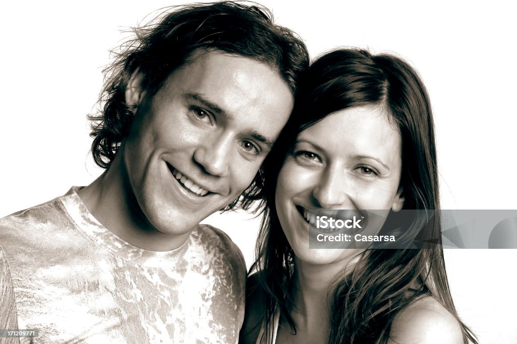 Casal feliz - Royalty-free Abraçar Foto de stock