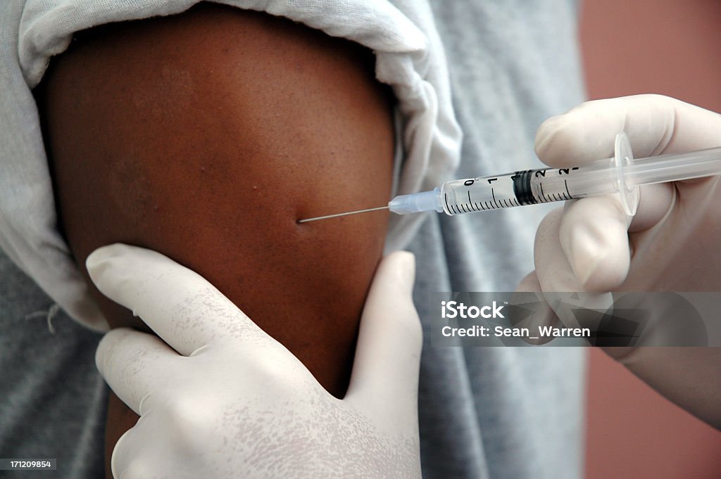 A vacinação Point - Foto de stock de Vacina royalty-free