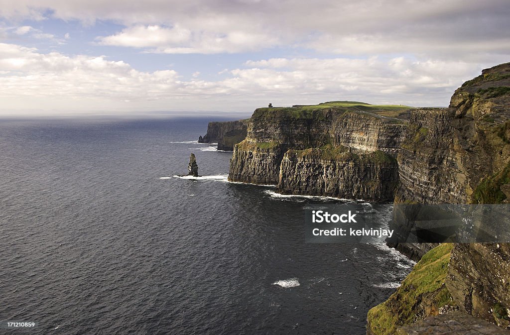 Скалы Мохер - Стоковые фото Атлантический океан роялти-фри