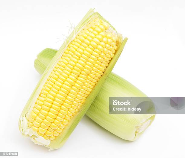 Corn On The Cobs Stock Photo - Download Image Now - Copy Space, Corn, Corn On The Cob