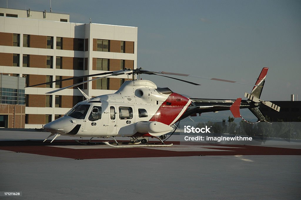 Hubschrauber-Boden - Lizenzfrei Abwarten Stock-Foto