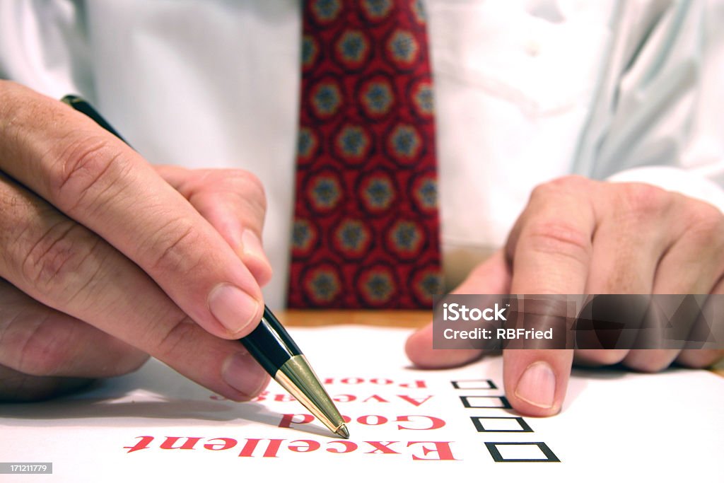 Umfrage - Lizenzfrei Arbeiten Stock-Foto