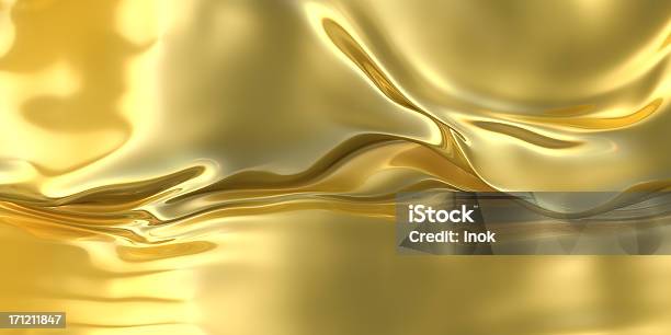 A Background Made Of Liquid Gold Stock Photo - Download Image Now - Gold - Metal, Gold Colored, Liquid