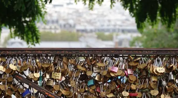 Photo of Love Locks, Montmartre, France