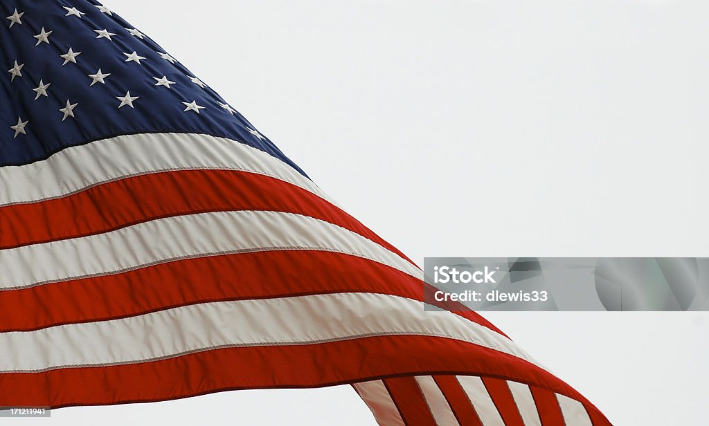 Wave der Flagge - Lizenzfrei Amerikanische Flagge Stock-Foto