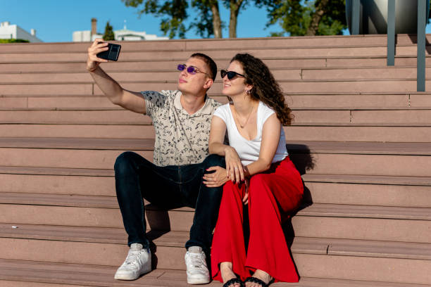 istock Young couple's selfie speaks volumes of their affection 1712198057