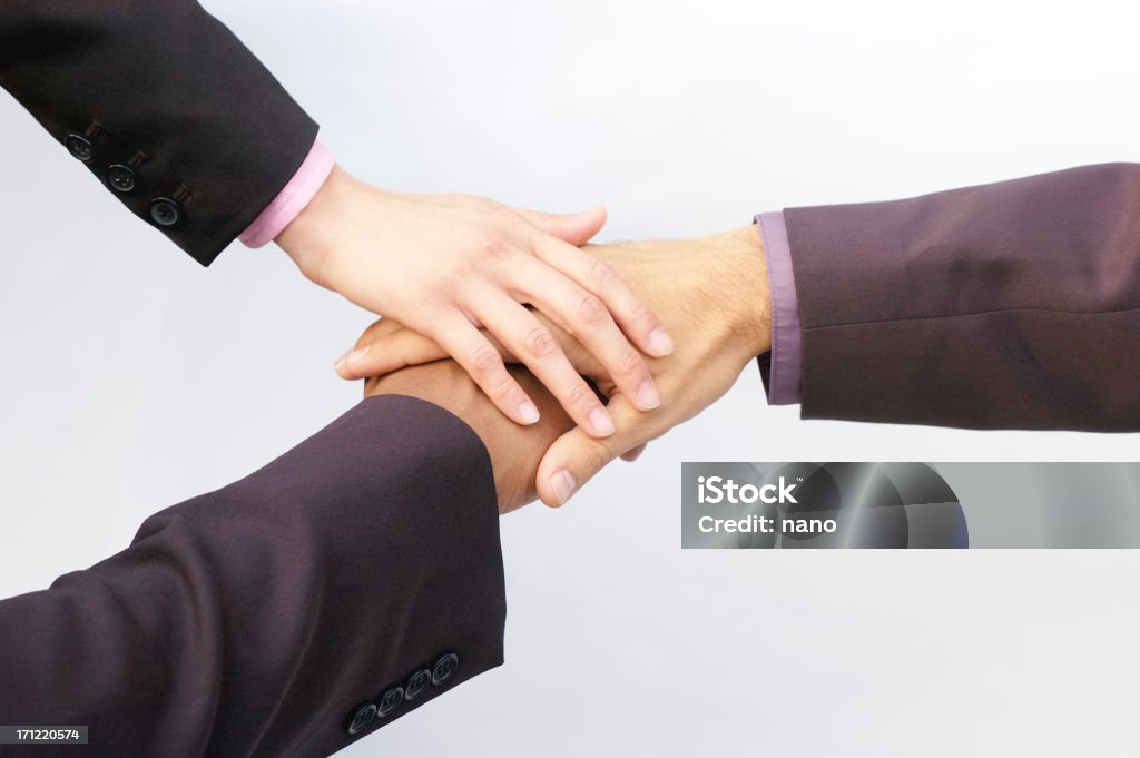 Collaborazione tra team di business - Foto stock royalty-free di Abbigliamento elegante