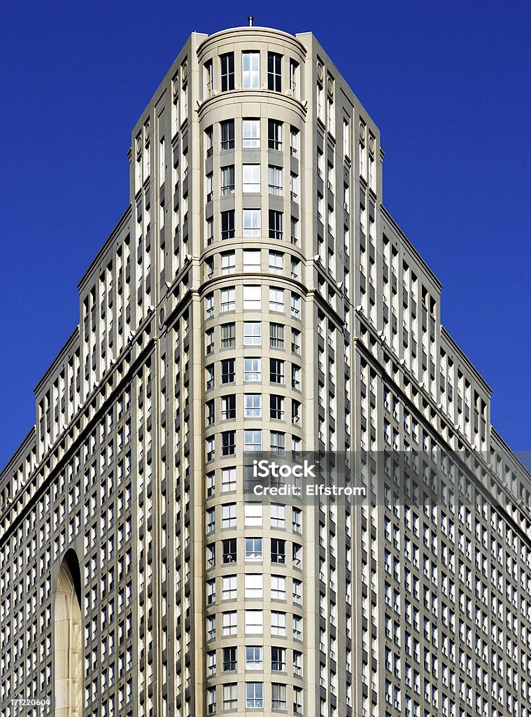 Art Decó de flatiron condominio - Foto de stock de Edificio Flatiron libre de derechos